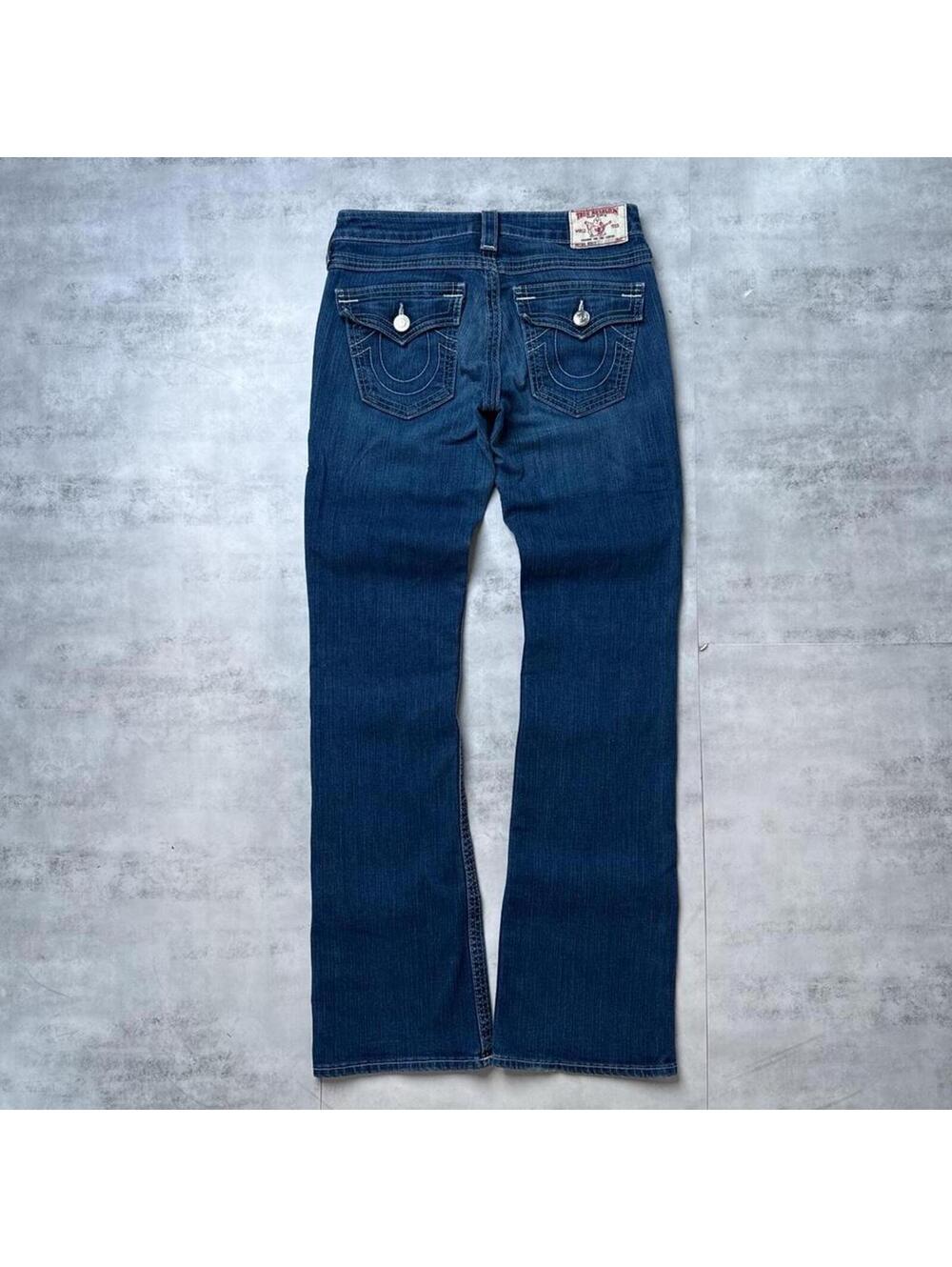 Y2K True Religion 00s Becky Straight Denim Jeans